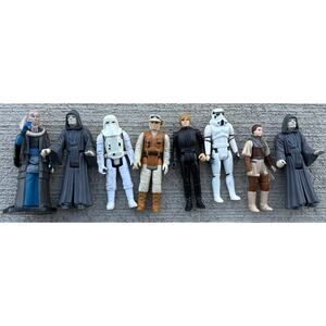 Lot of Vintage Star wars Action FIgures from 80s